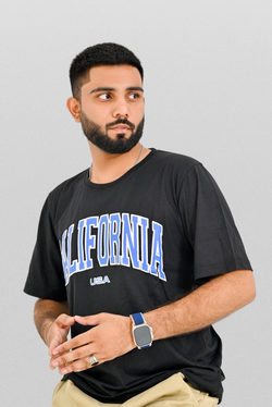 Oversized T Shirt California Print