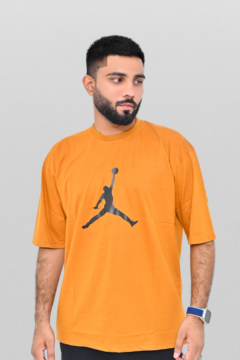 Jordan Print Oversized T-Shirt - Unisex Streetwear Style