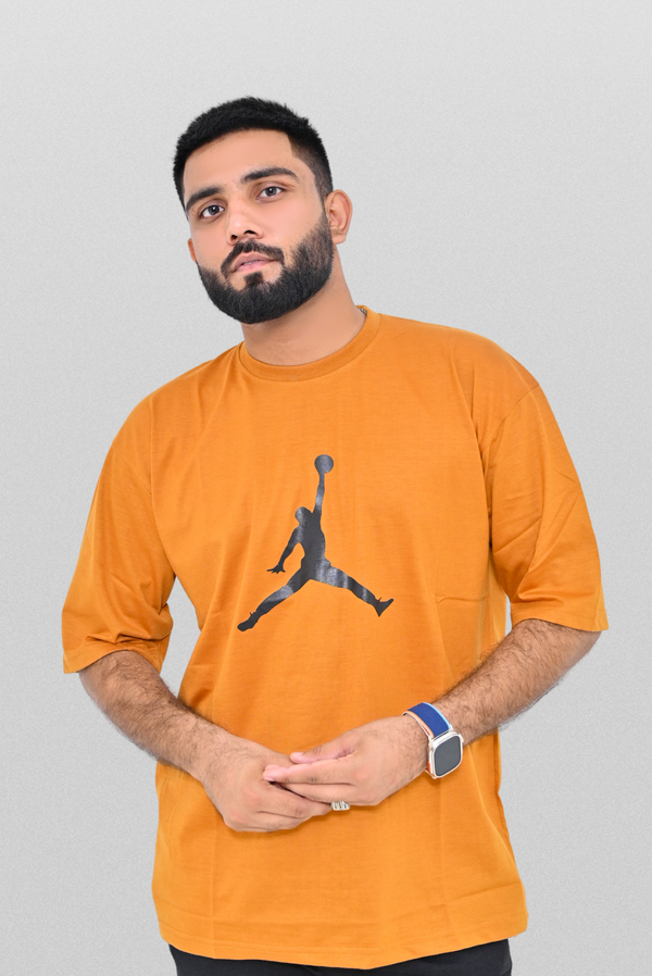 Jordan Print Oversized T-Shirt - Unisex Streetwear Style